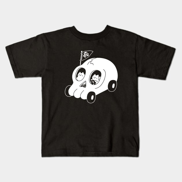 Skullmobile Kids T-Shirt by obinsun